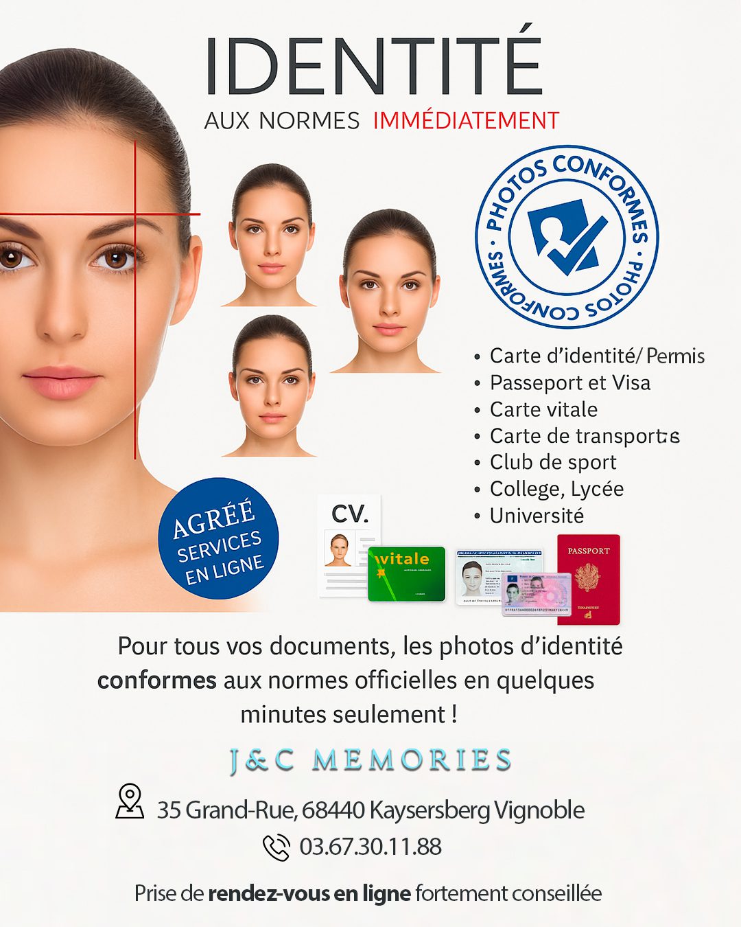 Photographe d'identité