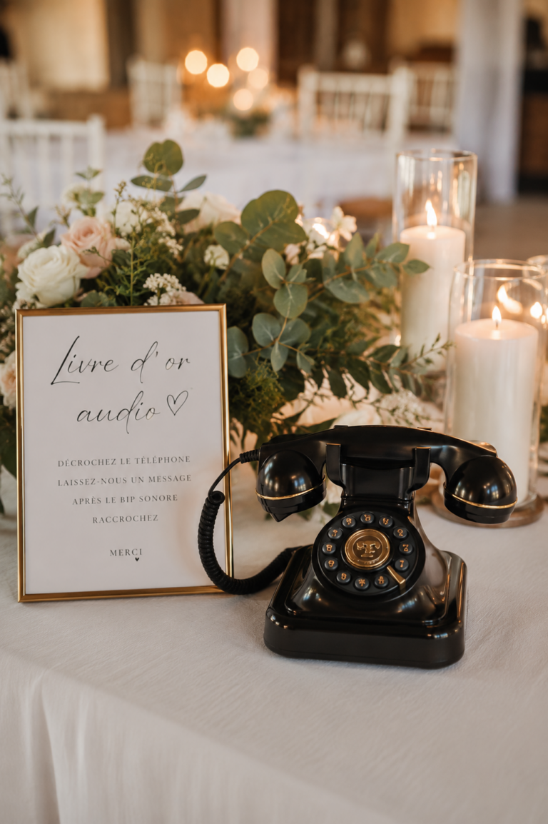 Audio guestbook hire for events