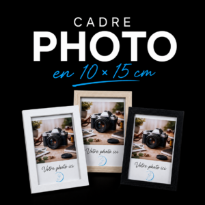 Cadre photo en bois 10 × 15 cm