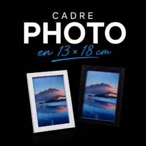 Cadre photo en bois 13x18 cm